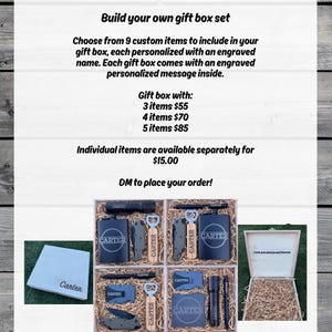 Build your own Father’s Day gift box set
