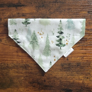 Christmas Tree Farm Christmas Dog Bandana |personalized cat bandana | over the collar pet bandana | scrunchie bandana