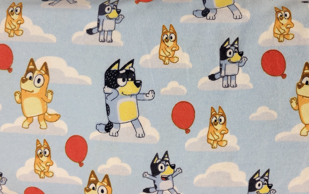 Bluey Dog Bandana Personalized Cat Bandana Over the Collar Etsy
