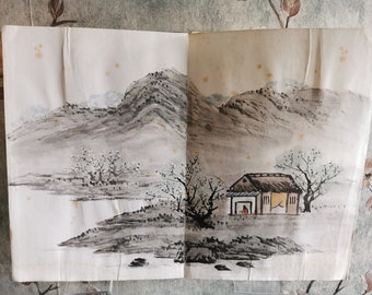 Susan Tolle 作　ビクトリアンハウス 水彩画 Shōrin-zu byōbu (Pine Trees) – Asian Art and Architecture
