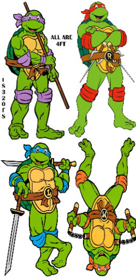 Ninja Turtles Cutouts