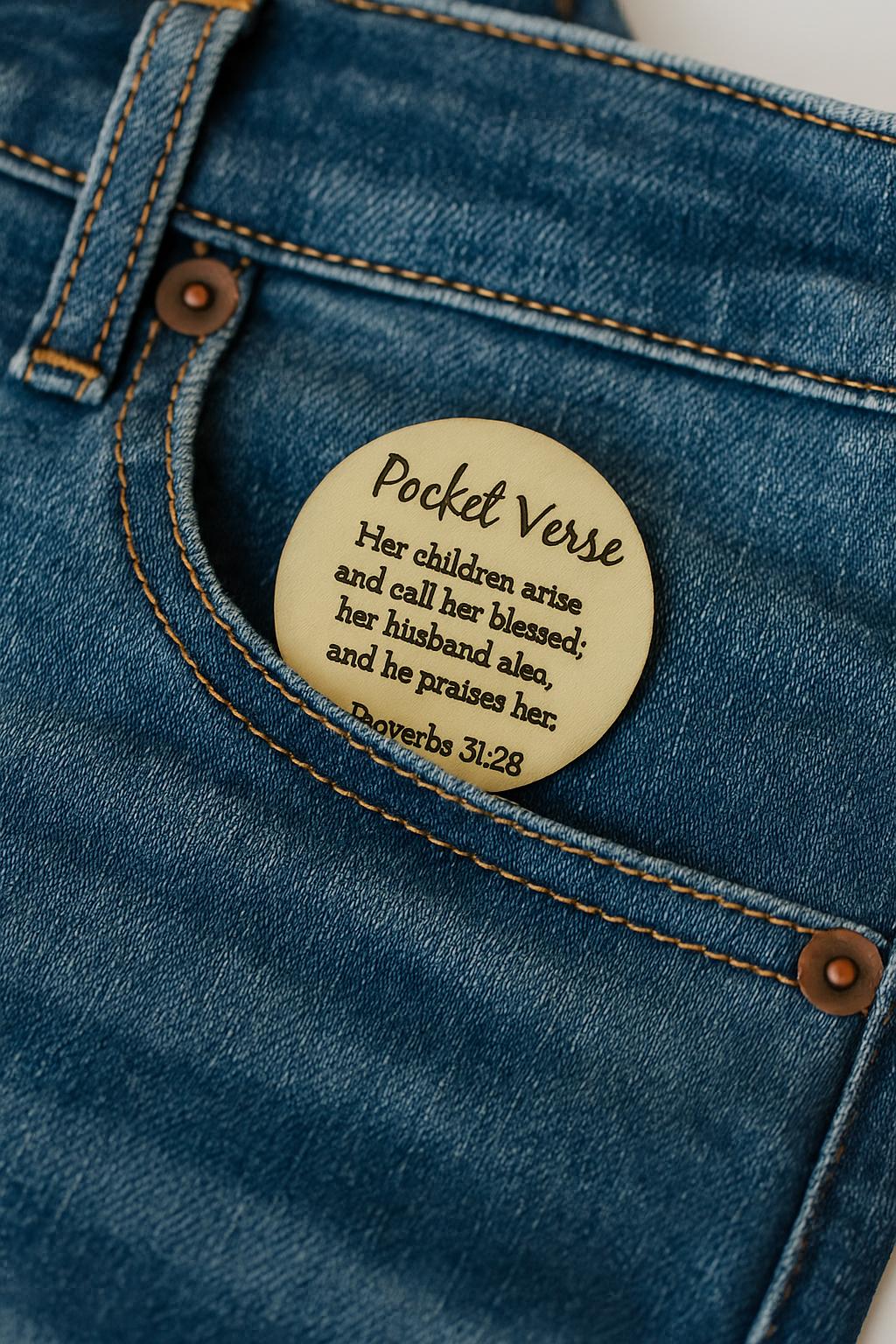 Jeton De Poche Chrétien – Défi Dieu Est Notre Refuge – Cadeau De Foi