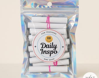 Teacher affirmation cards 20 affirmations gift for teachers daily inspiration teacher appreciation classroom desk decor