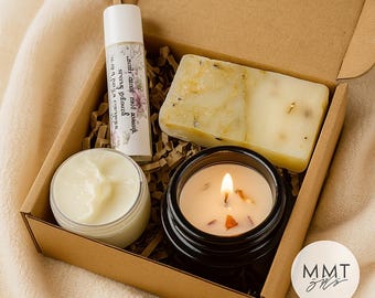 Mother’s Day Gift Box for Women, Relaxing Spa Gift Set, Self Care Box, Birthday Gift for Mom, Thinking of You Care Package