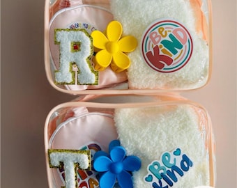 Cheer Team Gift Bags Personalized Travel Bag Makeup Party Favors Girls Clear Makeup Bag Cheer Squad Gifts Cheerleader Gifts Bulk for Team