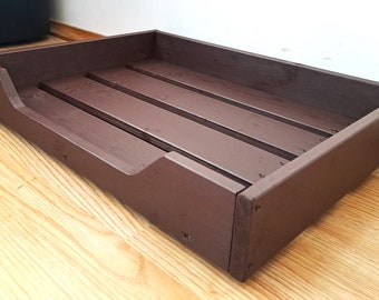 Wooden Dog Bed