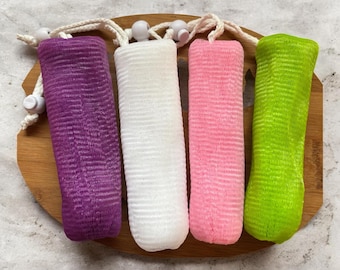 Regular mesh soap saver, Exfoliating Bag, Bag Soap, Gentle Scrub Pouch