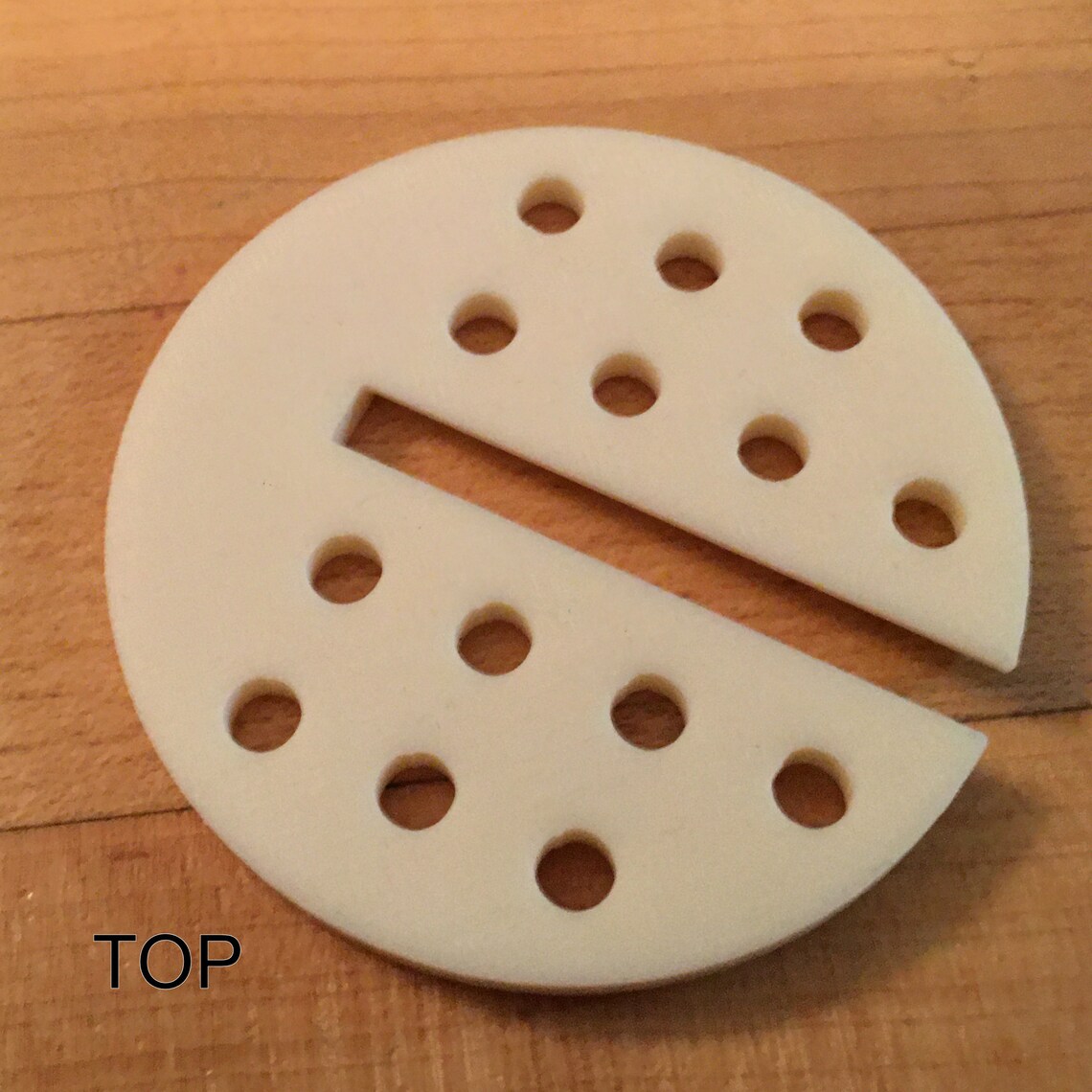 Bandsaw Table Insert Throat Plate For Powermatic 141 Band Saw – 2.25 X 0.124 Inch