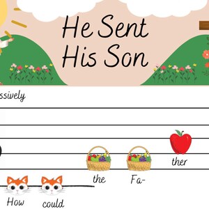 He Sent His Son | 1 Digital Download | Easy Sheet Music