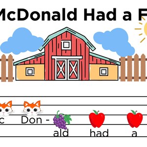 Old McDonald had a Farm Sheet Music | 1 Digital Download