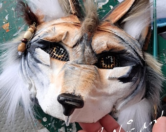 Today's YOUR Day! as Seen on Tiktok Custom Therian Masks Fox, Wolf