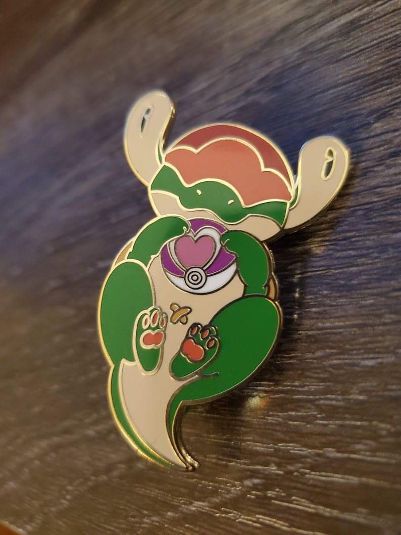 Pokemon Enamel Pin Appletun | Etsy
