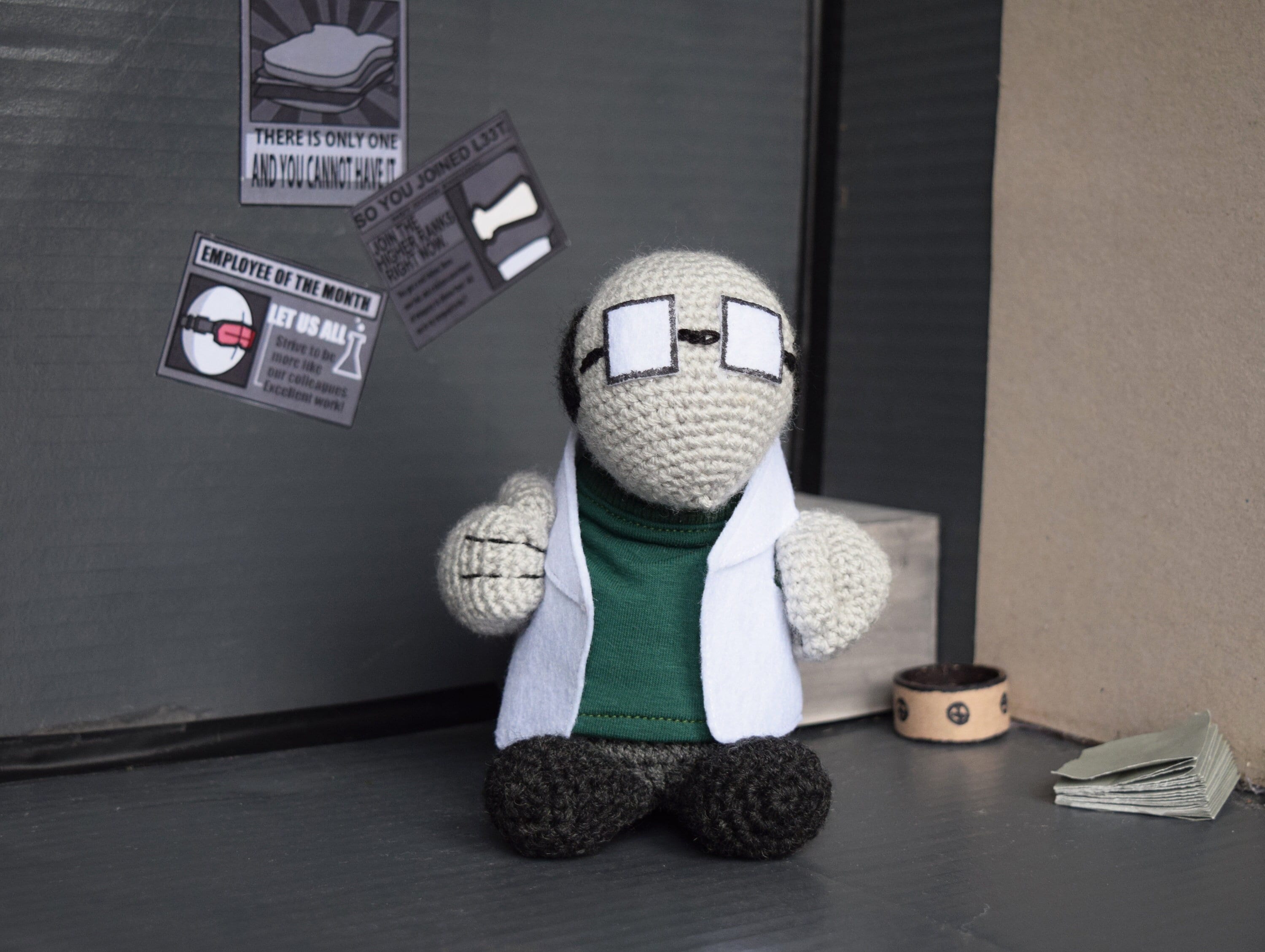 SMPB1: Madness Combat Hank Custom Plush 