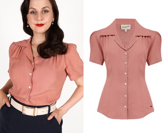 Gene-blouse in roze