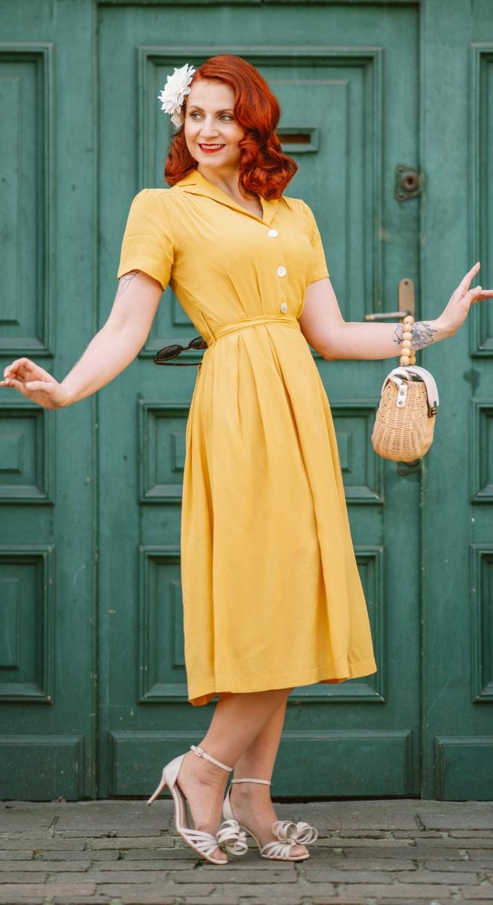 yellow shirt dress Womens Sosandar Linen Blend Midi US 14 12L Box Yellow Shirt Dress Yeilda