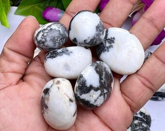 Zebra Jasper Tumbled Stones Healing Crystals in pack sizes of 1,2,3,4,5,6 and 10 Pieces Quality AAAAA +++++