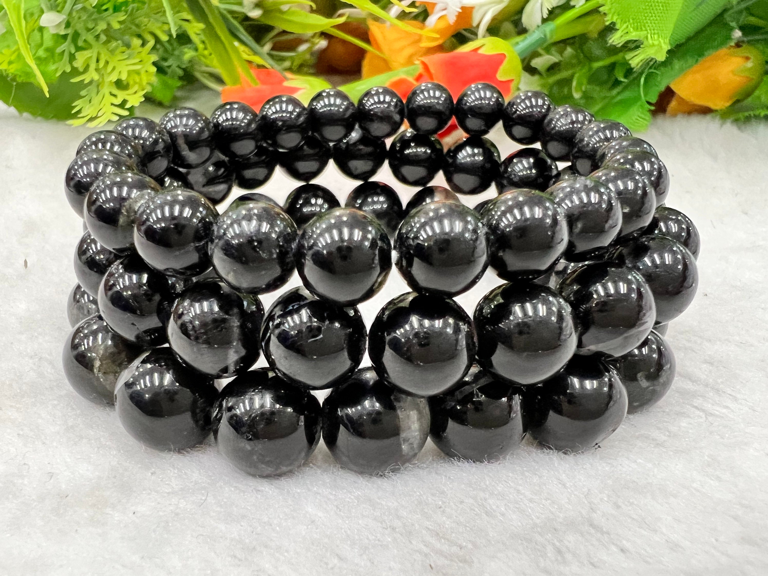 Black Tourmaline in Quartz Bracelet – Funky Stuff