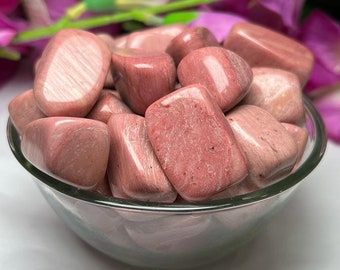 Pink Petalite Tumbled Stones Healing Crystals in pack sizes of 1,2,3,4,5,6 and 10 Pieces Quality AAAAA +++++