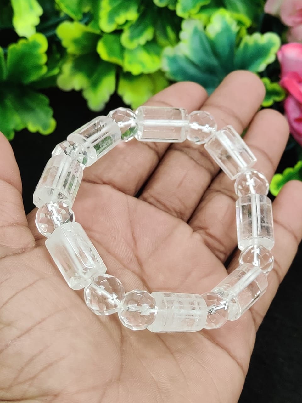 Phenakite Phenacite Faceted Crystal Beads Bracelets Stone Record