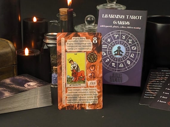 Beginner Tarot Deck, Keyword Meanings, Chakra, Zodiac