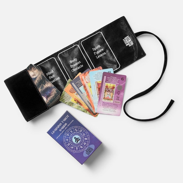 Learning tarot with Black wrap, Tarot cards with meaning on it, Keyword Tarot Deck, Chakra, Planet, Affirmation, Reversed, Zodiac