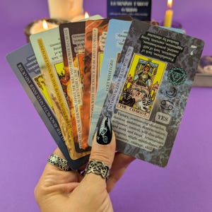 Beginner Tarot Deck, Keyword Meanings, Chakra, Zodiac image 9