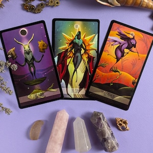 Lepus Tarot,  Oracle cards, Bunny, Rabbit, Deviant, Tarot cards with guide book