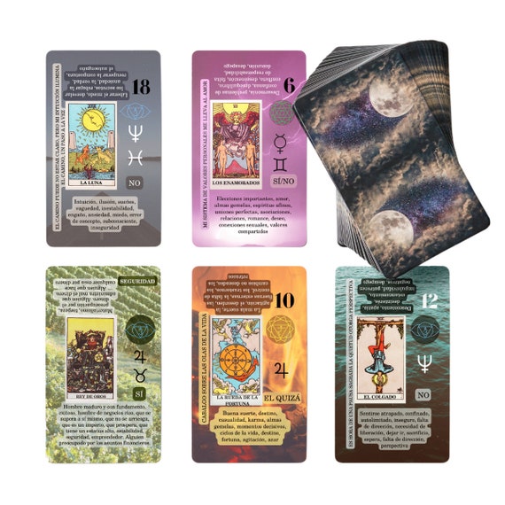 Baraja de Tarot Original Edición en Español / Las Cartas de