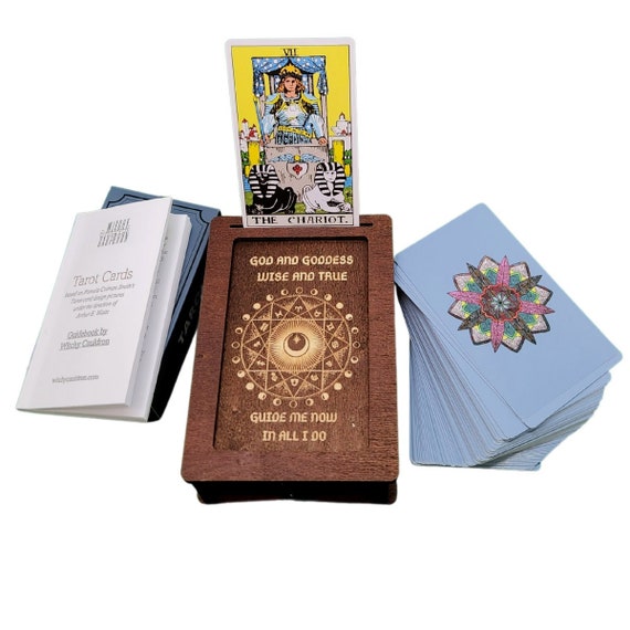 Classical Tarot Deck tarot Cards With Guide Book in Engraved Etsy