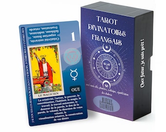 Français Tarot Débutant, Cartes De Tarot Significatives, Jeu De Tarot De Mots Clés, Apprentissage Du Tarot, Chakra, Planète, Affirmation,