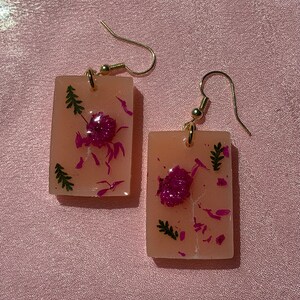 Beauty and the Beast Inspired Earrings