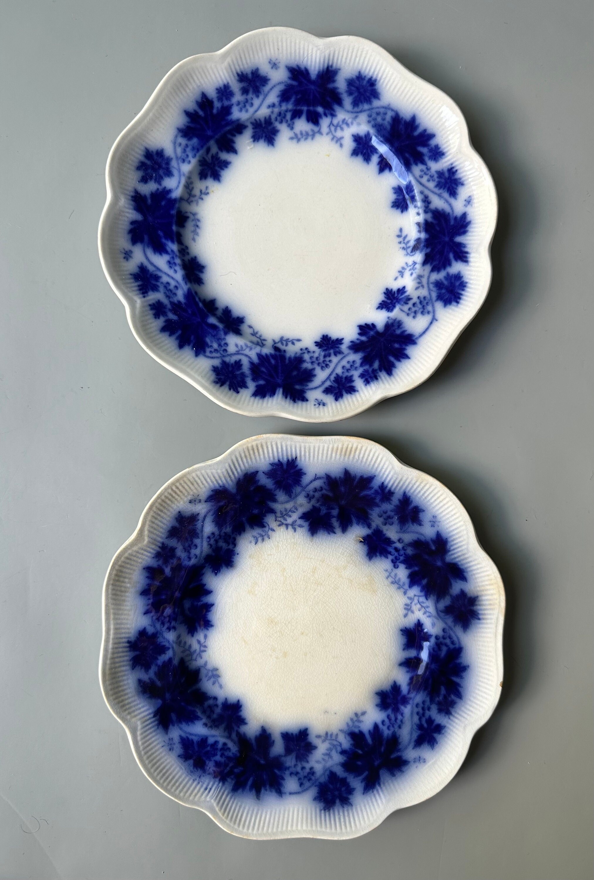 Gefle/UpsalaEkeby＊ATLANTICA＊・* Gefle Porcelain Factory Upsala Ekeby Baking Dish Platter