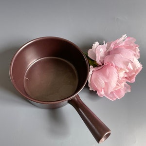 Vintage 1970s Swedish Gustavsberg casserole pot / Stig Lindberg TERMA Flameldfadt series / display decor / vintage Scandinavian / saucepan