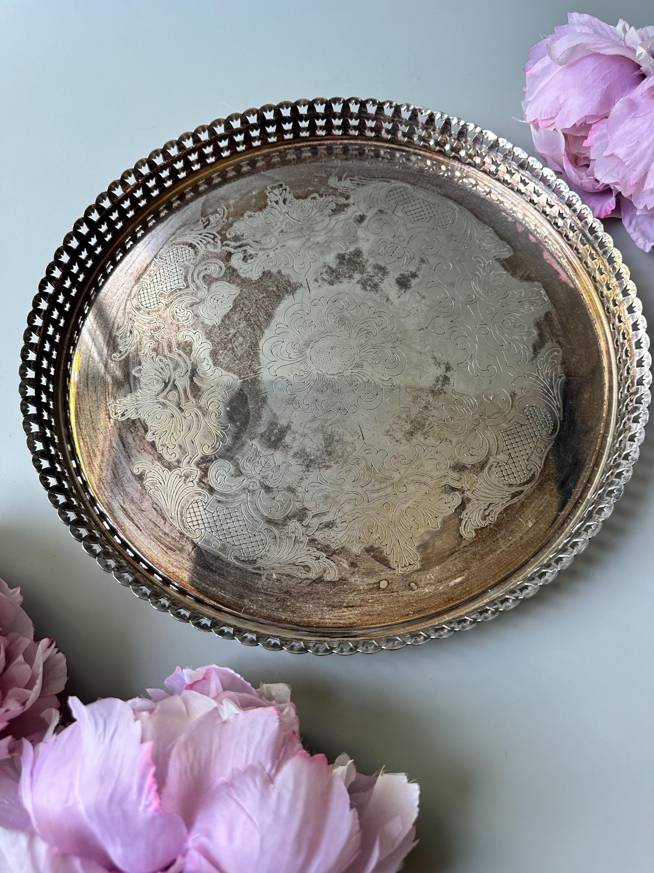 Rundes schwedisches tablett