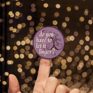 The Cranberries Sticker - Linger, Whimsigoth Fall Vinyl Sticker