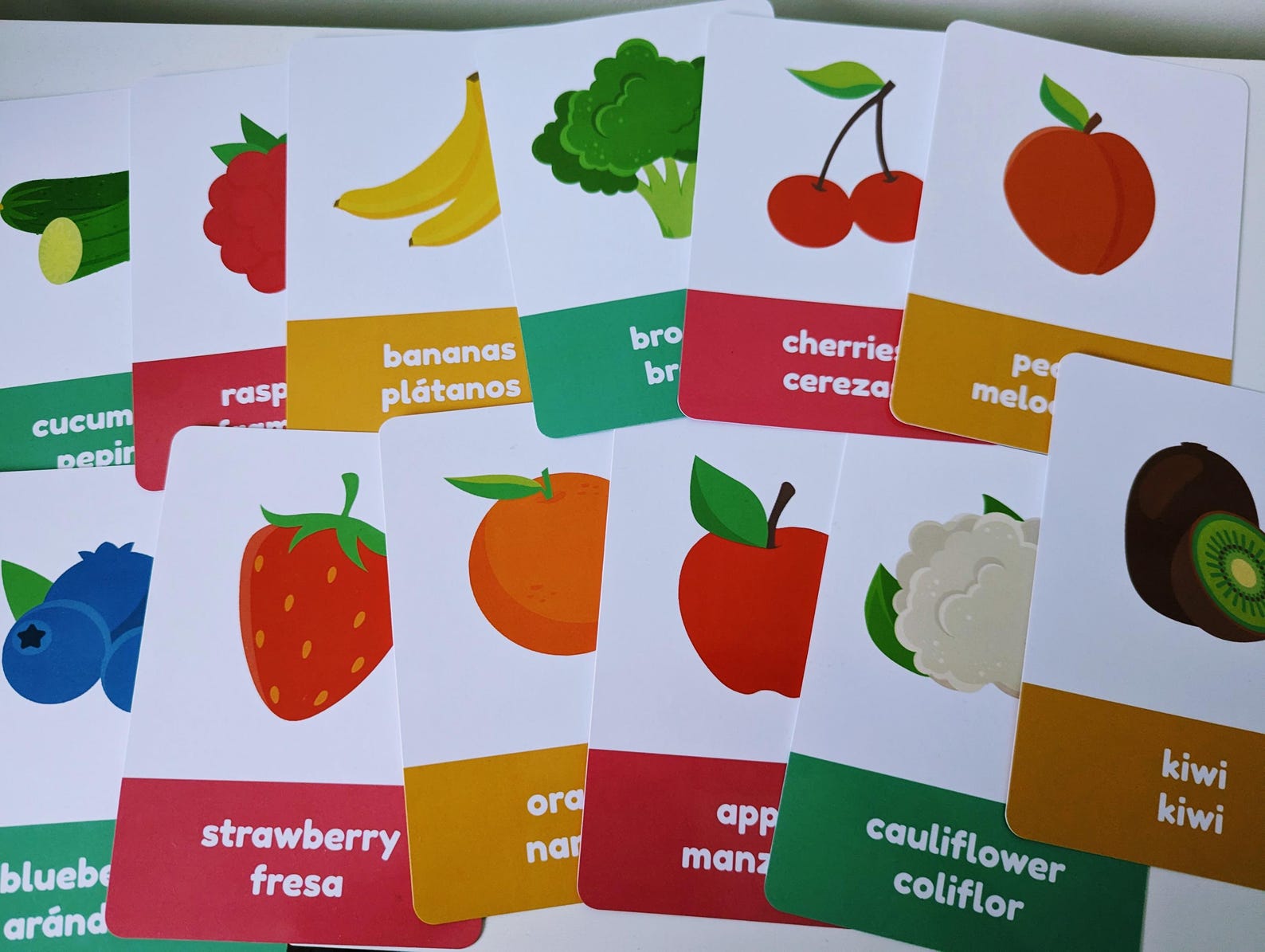 Customisable Fruit Flashcards, Healthy Eating Vocabulary, Montessori ...