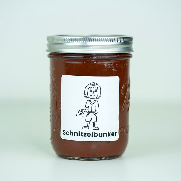 Bo's Schnitzelbunker German "Berlin Style" Curry Ketchup , Natural Local Ketchup Made in Wisconsin