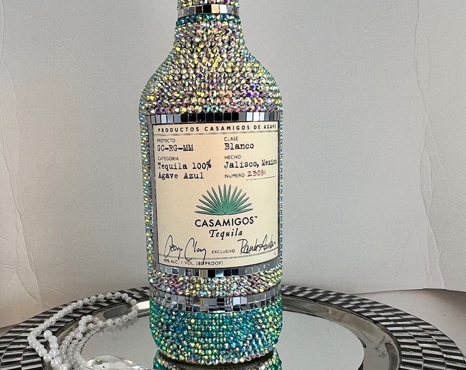 Stunning Bedazzled Casamigos Tequila Bottle Decanter Bling Etsy