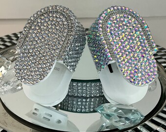 Bedazzled Custom Rhinestones Febreze plug in Rhinestone Outlet Air freshner Home Decor oil diffuser Glam choose ab crystal or crystal clear