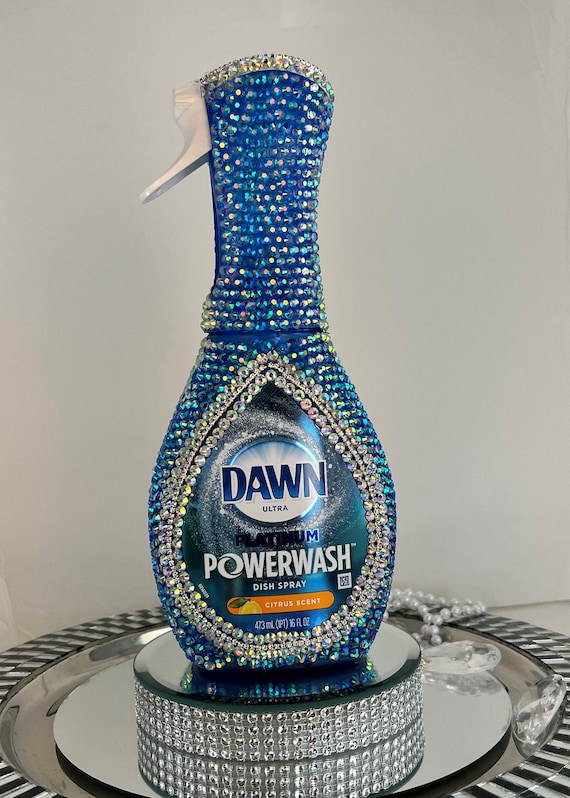 Bling Rhinestone Bedazzled Dawn Platinum Power Wash Dish Soap -   Portugal