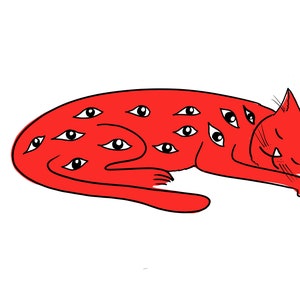Red Eyed Cat