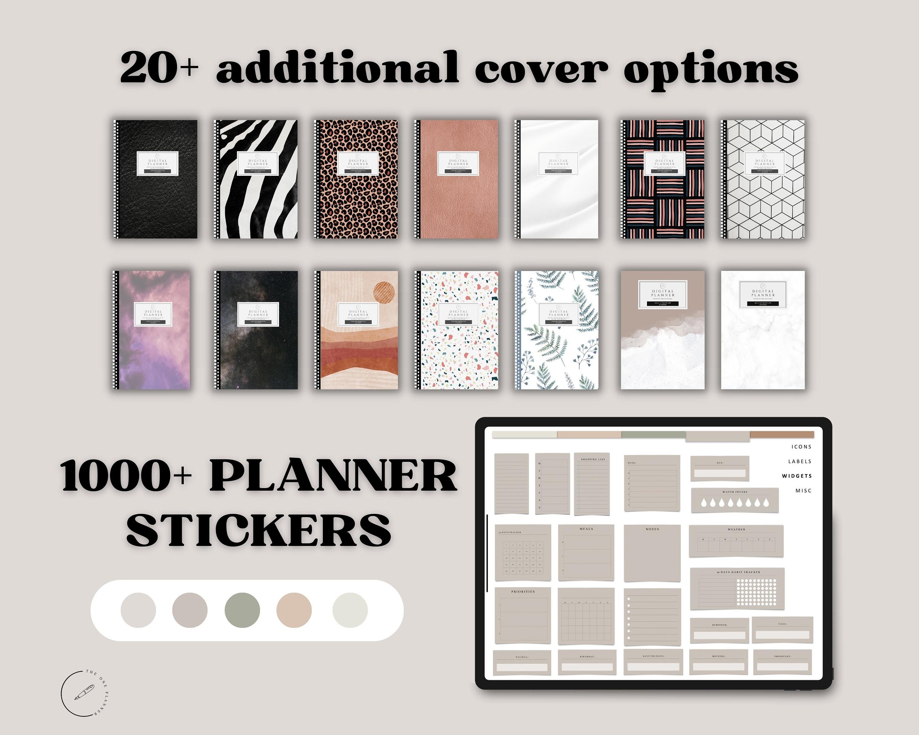Academic Planner BUNDLE 3-in-one, Digital Student College Planner, iPad ...