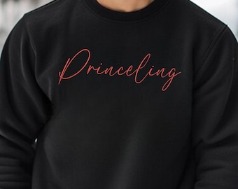 EMBROIDERED Princeling sweatshirt hello witchling bookish Manon black beak princeling throne of glass gift tog sweat shirt to whatever end