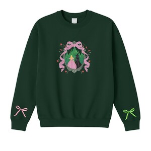 Bestfriends wicked For Good Vintage sweatshirt wizard inspired musical coquette merch embroidered Glinda Elphaba image 3
