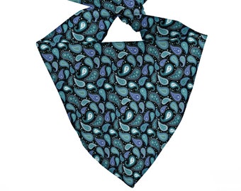 Paisley Soft Bandana, Fall Dog Bandana, Boy Dog Bandana, Girl Dog Bandana