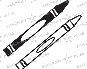 Crayon SVG Teacher SVG Crayon PNG Teacher png Crayon Vector Crayon Clipart Crayon Digital Download for Cricut Silhouette Laser Engraver