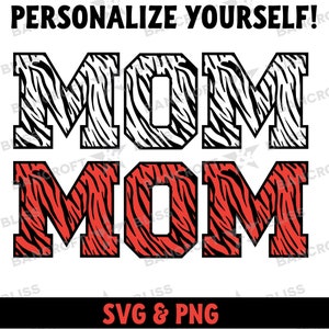 Tiger Stripe SVG Tiger Alphabet SVG Animal Letters SVG Bengal Tiger Font svg Animal Alphabet svg Archivos para Cricut Heat Press Transfer School