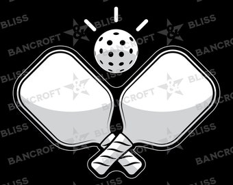 Pickleball Logo SVG Pickleball SVG Pickleball Ball SVG Pickleball Png svg digitaler Download Pickleball Clip Art für Cricut, Laser