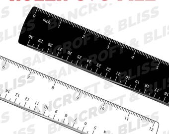 Lineal SVG Lineal PNG Lineal Digitale Datei Anpassbares Lineal Schullineal Vorlagen Druckbare Linealvorlagen Laser Gravur Lineal Datei svg