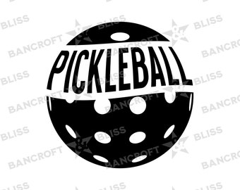 Pickleball SVG Pickleball Spieler SVG Pickleball Ball SVG Pickleball Png svg digitaler Download Pickleball Clip Art für Cricut, Laser